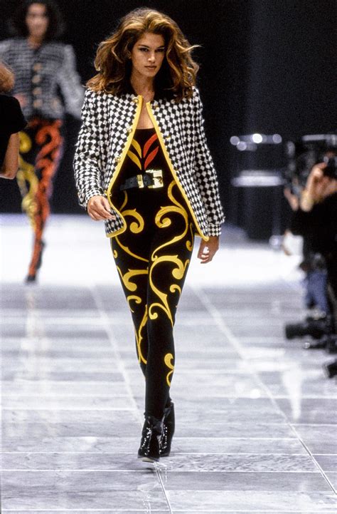 versace designs 1990s|donatella Versace most famous moments.